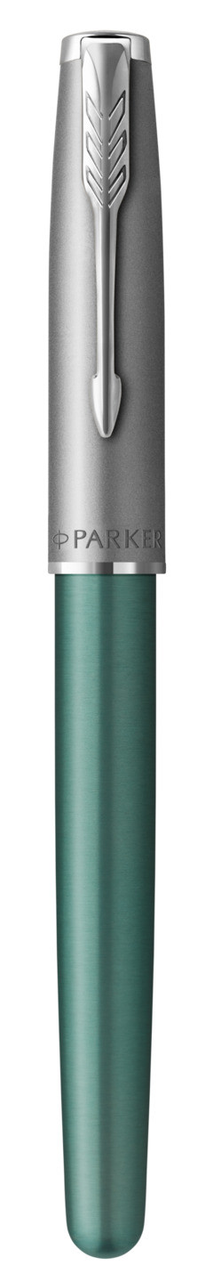 Pióro wieczne Parker Sonnet Sand Blasted Metal Green CT